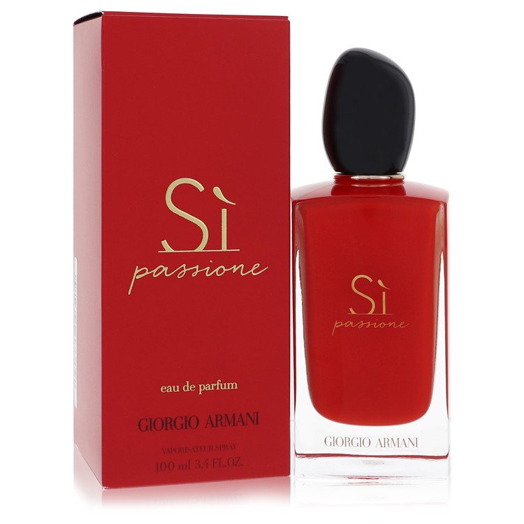 Armani Si Passione by Giorgio Armani Eau De Parfum Spray 3.4 oz Armani Si Passione by Giorgio Armani Eau De Parfum Spray 3.4 oz